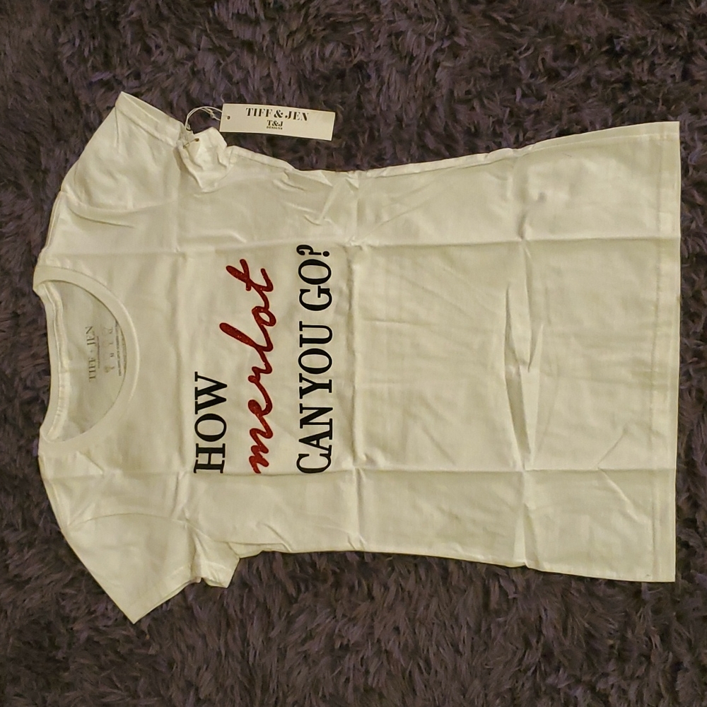 🔵Merlot Tees - Picture 2 of 2